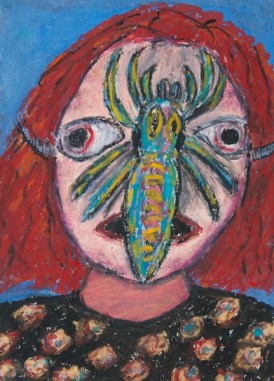 Sarah Gibson Red Girl art