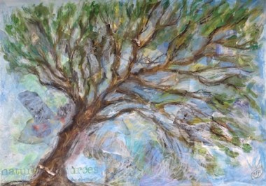 Sally Swain tree art