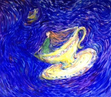 Space Odditea Sally Swain © original art