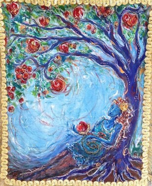 Sally Swain tree art
