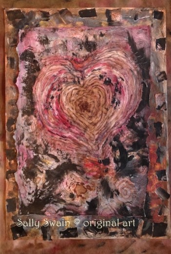 bird heart solstice art