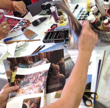 collage playshop workshop Art Soul