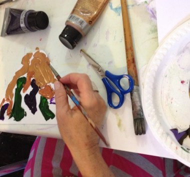 paint brush playshop Art and Soul