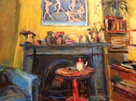 Olley yellow room painting 