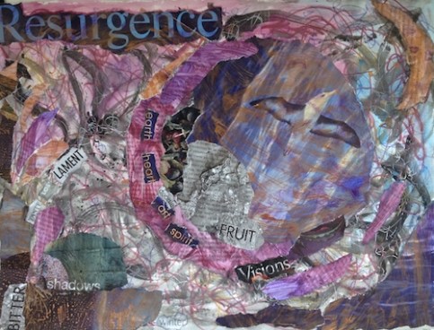 Swain art collage paint