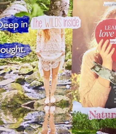 wildness art collage