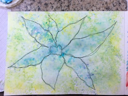 art heart flower Swain